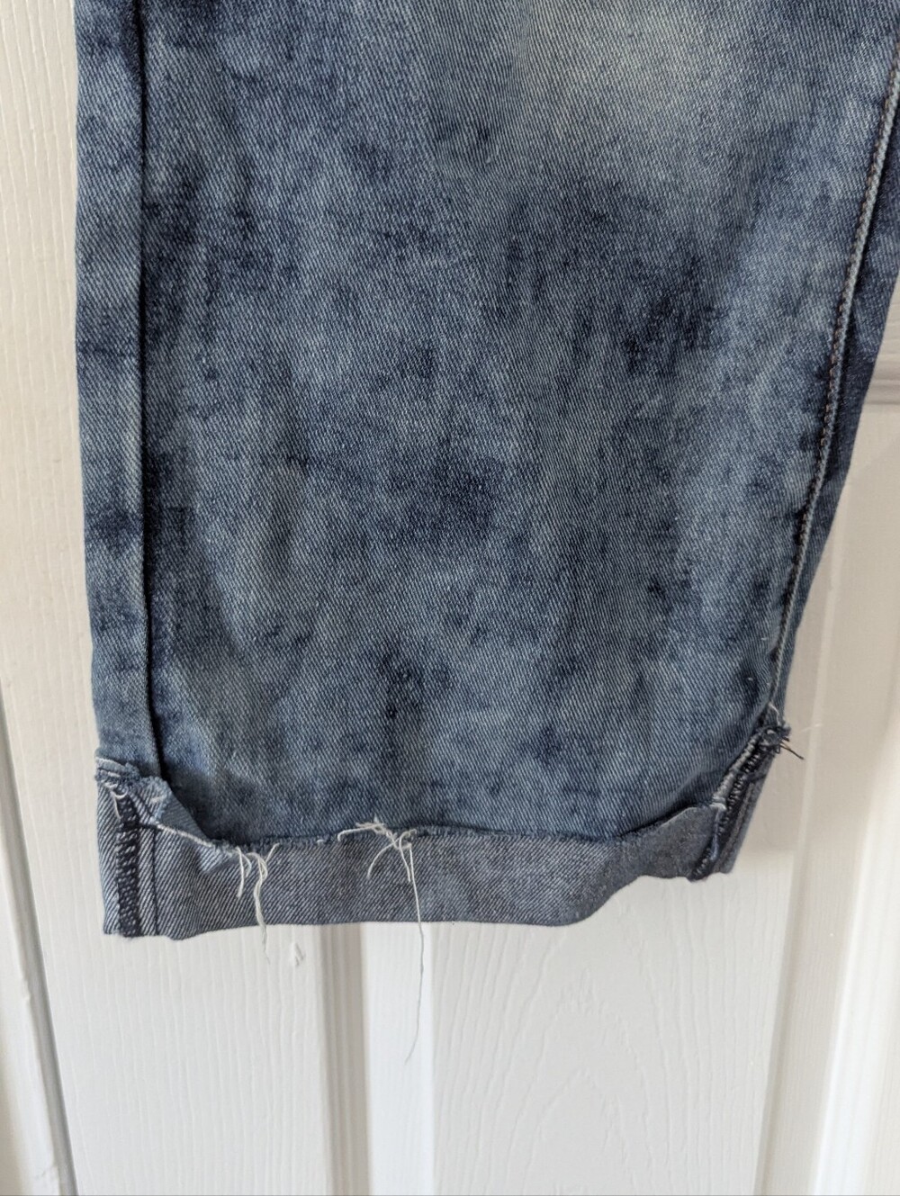 MISSLOOK Blue Distressed Relaxed Jeans - Picture 5 of 6